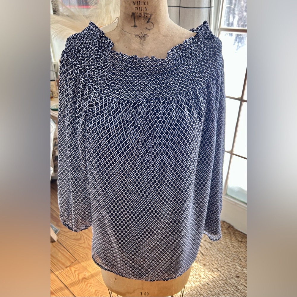 Micheal Kors Off Shoulder Blouse